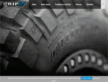 Tablet Screenshot of gripmotorsport.com